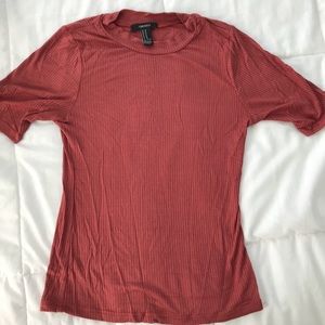 Rust colored crop top